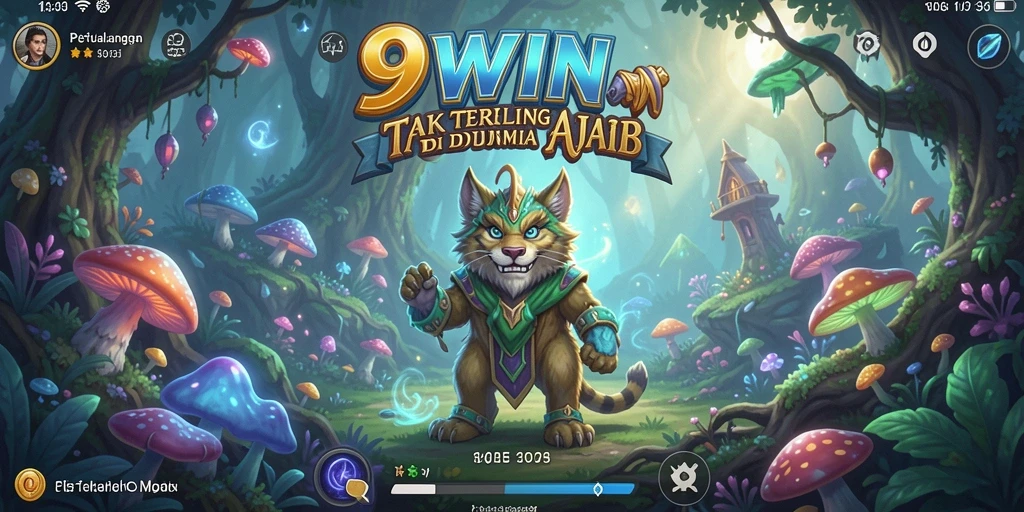 Tangkapan layar gameplay petualangan menampilkan aksi seru dalam 9WIN.