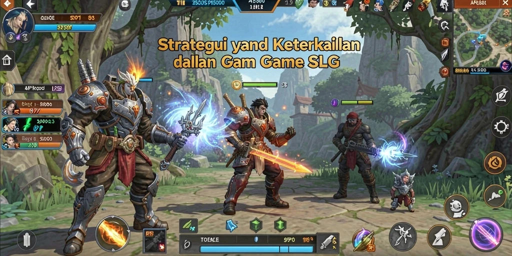 Tangkapan layar gameplay dari game strategis API5000 dengan aksi mendebarkan.