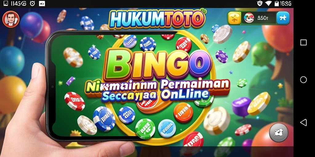 Gameplay HUKUMTOTO yang seru dan menarik saat bermain Bingo.