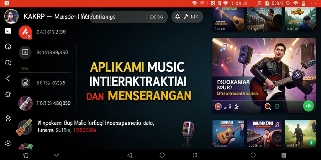 Tampilan gameplay KAKRP yang penuh warna dan interaktif.