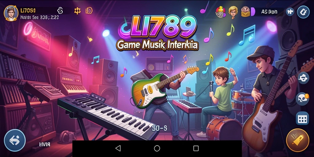 Tampilan gameplay LI789 yang interaktif dan penuh warna.