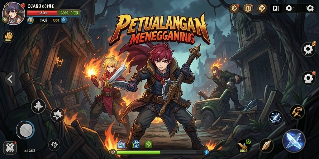 Screenshot OJA89 menampilkan aksi seru dalam dunia Anime yang menawan.
