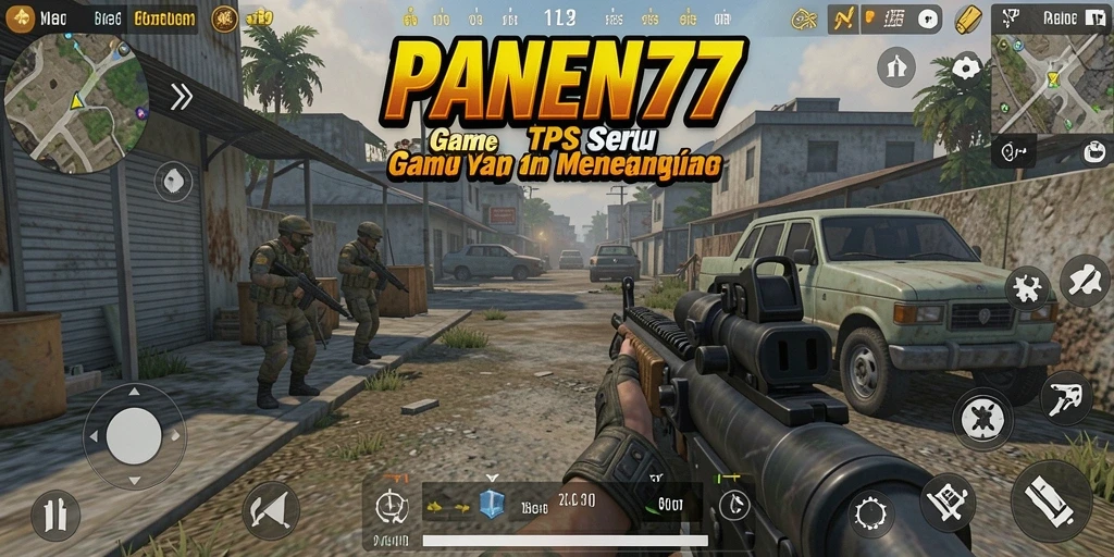 Tampilan gameplay menegangkan di PANEN77 yang memukau.
