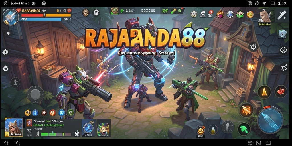 Screenshot RAJAPANDA88 menampilkan aksi strategis yang mendebarkan.