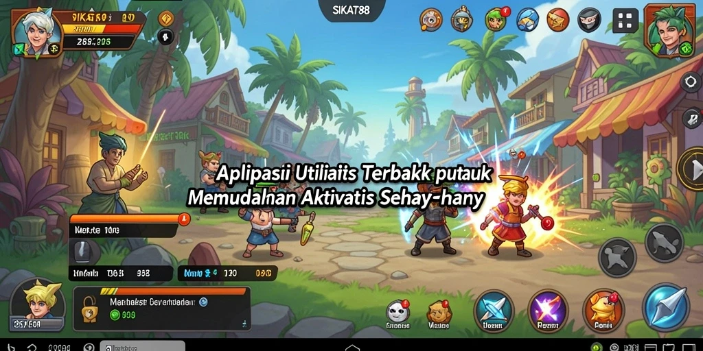 Tampilan antarmuka utama SIKAT88 yang intuitif dan mudah digunakan.