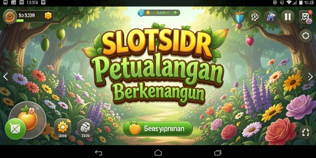 Tampilan gameplay SLOTSIDR yang menarik dan penuh warna.